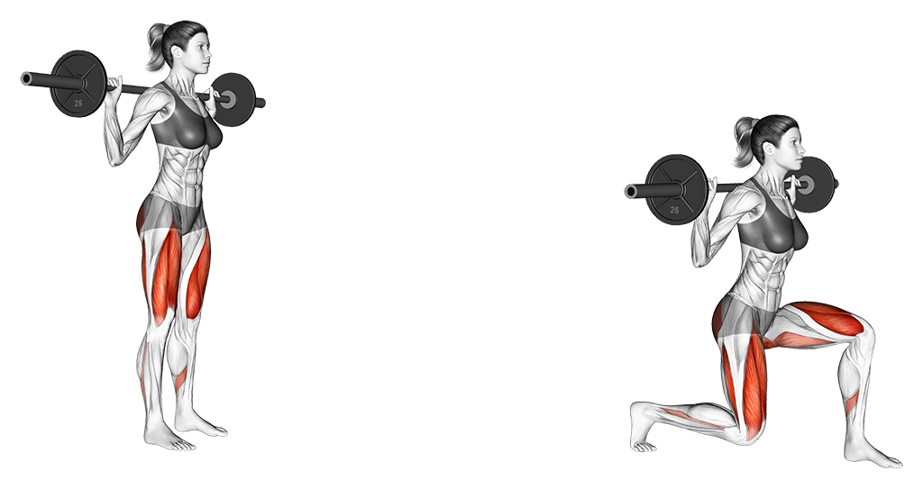 Barbell Lunge