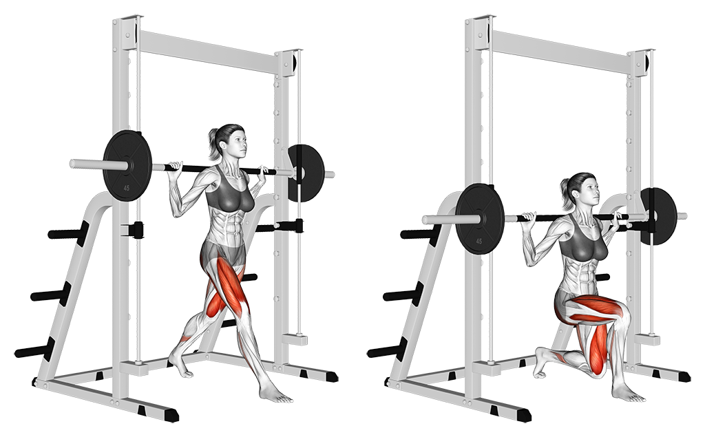 Smith Machine Split Squat