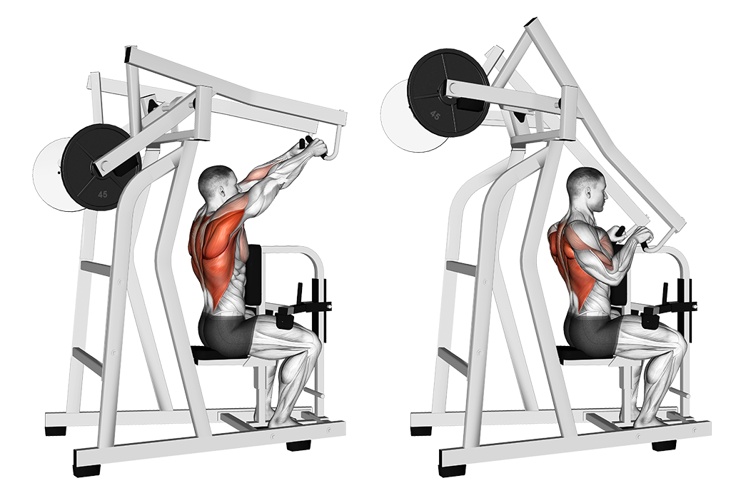 Machine High Row