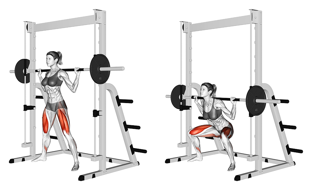 Smith Machine Sumo Squat