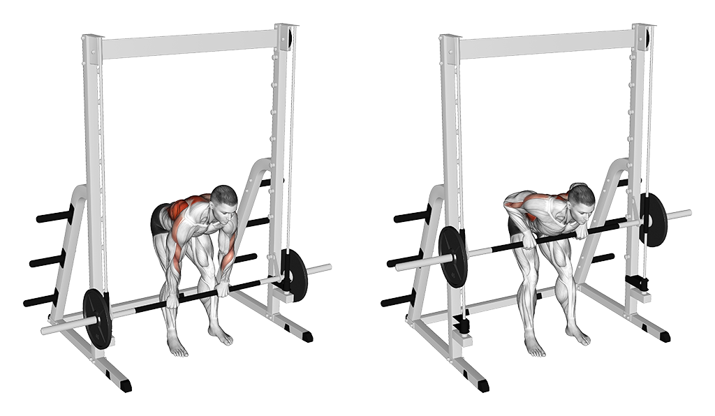 Smith Machine Bent-Over Row