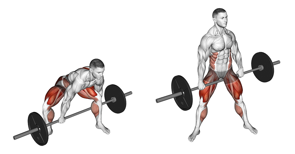 Barbell Jefferson Deadlift