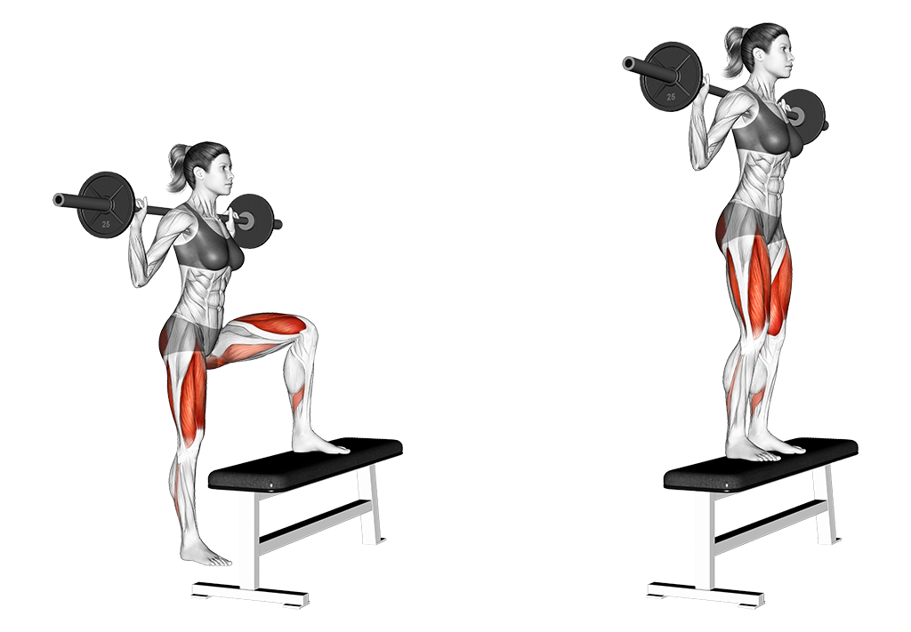Barbell Step-Up